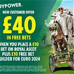 paddy power bet 10 get 40